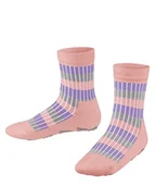 Skarpetki dla dzieci - ESPRIT Unisex dziecięce Multi Stripe Rib bawełna skarpety do chaty przepuszczające powietrze nadruk z wypustkami antypoślizgowe na podeszwie w paski 1 para skarpet do kapci, różowe (Rose Cloud 8285), 27-30 - miniaturka - grafika 1