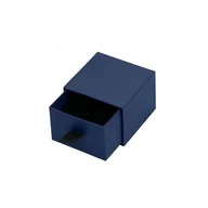 Biżuteria - akcesoria - PUDEŁKO OZDOBNE NA BIŻUTERIĘ, kolczyki, pierścionek 3,5 x 5,3 x 5,3 cm PDOZ11GRAN - miniaturka - grafika 1