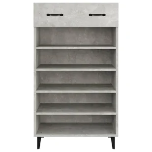 Lumarko Szafka na buty, szarość betonu, 60x35x105 cm - Szafki na buty - miniaturka - grafika 7