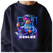 Bluzy dla dziewczynek - BLUZA DZIECIĘCA ROBLOX GRACZ DLA CHŁOPCA DZIEWCZYNKI 104 - miniaturka - grafika 1