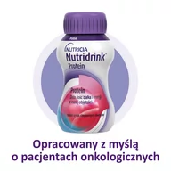 Żywienie medyczne - NUTRICIA Nutridrink protein rześki smak czerwonych owoców 4 x 125 ml - miniaturka - grafika 1