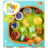 Masy plastyczne - Masa plastyczna z akcesoriami MEGA CREATIVE 511531 - miniaturka - grafika 1