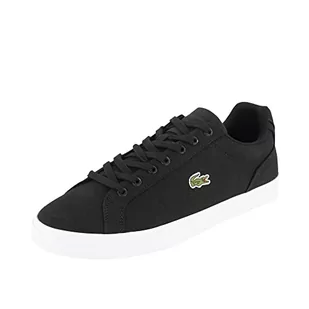 Lacoste 45CMA0054, Vulcanized Trampki męskie, BLK/WHT, 40.5 EU, Blk Wht, 40.5 EU - Trampki męskie - miniaturka - grafika 1