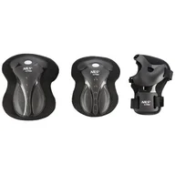 Ochraniacze - H8334 CZARNE ROZM. L ZESTAW OCHRANIACZY NILS EXTREME - miniaturka - grafika 1