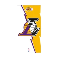 Okrycia kąpielowe dla dzieci - Ręcznik kąpielowy frotte NBA Los Angeles Lakers, 70 x 140 cm - miniaturka - grafika 1