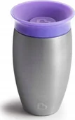 Akcesoria do karmienia - Munchkin MUNCHKIN nerūdijančio plieno puodelis, Miracle 360, 12mėn+, violetinis, 296ml, 05190901 - miniaturka - grafika 1