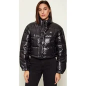 Kurtki damskie - Calvin Klein Jeans Kurtka | Cropped Fit - miniaturka - grafika 1