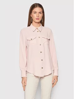Koszule damskie - Rinascimento Koszula CFC0107772003 Różowy Relaxed Fit - grafika 1
