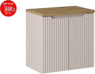 Zestaw meblowy 60cm z blatem - Meble łazienkowe - miniaturka - grafika 1