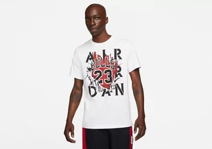 Nike Air Jordan  Aj5 '85 Gfx Crew Tee White - Koszulki męskie - miniaturka - grafika 1