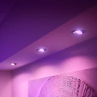 Oprawy, klosze i abażury - Philips Hue wpuszczany spot LED Centura aluminium Ø 9 cm CCT RGB zestaw 3 sztuk - miniaturka - grafika 1