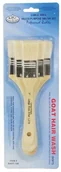 Pędzle - Pędzle Z Włosia Kozy Płaskie Krótkie R&L - miniaturka - grafika 1