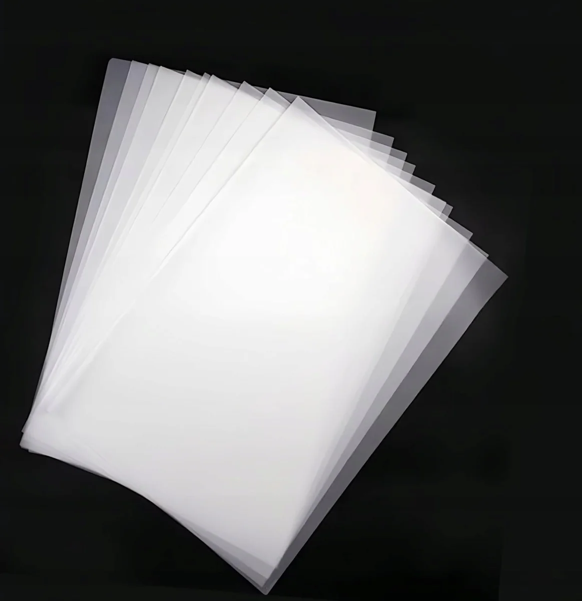 PAPIER 100 ARKUSZY A4 21X29CM 70G PRZEZROCZYSTY WYSOKA JAKOŚĆ DRUKU