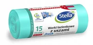 Worki na śmieci - Stella Worki Na Śmieci Z Uszami 15L Łazienkowe - miniaturka - grafika 1