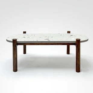 Stolik pomocniczy Lastryko kolor: jasny beton - Ławy i stoliki kawowe - miniaturka - grafika 1