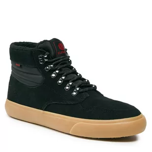 Sneakersy Element Topaz C3 Mid F6TM31 Black Gum - Półbuty męskie - miniaturka - grafika 1