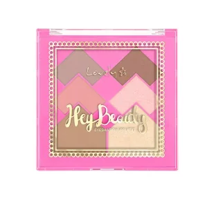 Lovely Hey Beauty Eyeshadow Palette wielofunkcyjna paleta do makijażu twarzy 18g - Cienie do powiek - miniaturka - grafika 1