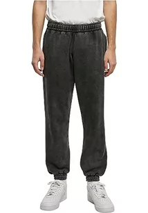 Urban Classics Męskie spodnie dresowe z grubego piasku, czarny, 4XL - Spodenki męskie - miniaturka - grafika 1