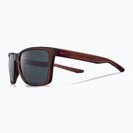 Okulary przeciwsłoneczne - Okulary przeciwsłoneczne Nike Fortune plum eclipse/dark grey - miniaturka - grafika 1