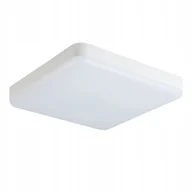 Lampy sufitowe - Plafon sufitowy Led z czujnikiem biały kwadratowy 35 cm IP65 4000K Kanlux - miniaturka - grafika 1
