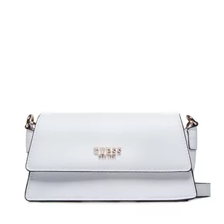 Torebki damskie - Guess Torebka Tiera Flap Shoulder Bag HWVG84 91190 WHITE - grafika 1