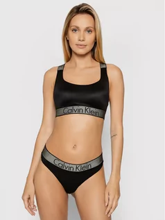 Majtki damskie - Calvin Klein Underwear Figi klasyczne 000QF4055E Czarny - grafika 1