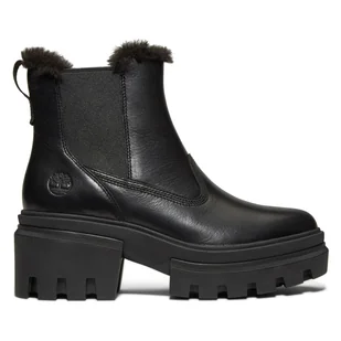 Damskie Sztyblety TIMBERLAND EVERLEIGH BT WRM LN CHLS TB0A5ZNV0151 – Czarny - Półbuty damskie - miniaturka - grafika 1