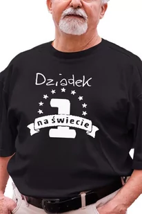 Koszulka z nadrukiem dla Dziadka " Dziadek nr 1 " - Dzień Babci i Dzień Dziadka - miniaturka - grafika 1