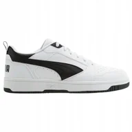 Buty sportowe męskie - Buty męskie Puma Rebound v6 Low białe - miniaturka - grafika 1