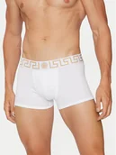 Majtki męskie - Versace Bokserki AU10026 1A10011 Biały - miniaturka - grafika 1