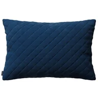 Poszewki na poduszki - Dekoria Poszewka Kinga pikowana 60 x 40 cm granat 60 × 40 cm Velvet 148-704-29 - miniaturka - grafika 1
