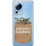 Etui i futerały do telefonów - ERT GROUP etui na telefon Xiaomi 13 LITE/CIVI 2, case oryginalny i oficjalnie licencjonowany przez Star Wars, wzór Baby Yoda 030, optymalnie dopasowane, plecki z TPU częściowo przeźroczyste - miniaturka - grafika 1