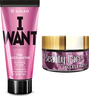 Balsamy i kremy do opalania - Soleo Soleo I Want Ultra + Słoiczek Beauty Face - miniaturka - grafika 1