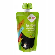 Przybory szkolne - Farba plakatowa tempera czarna 100ml HA 3310 0100-9 HAPPY COLOR - miniaturka - grafika 1