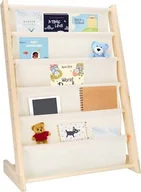 Regały - Springos Regał na książki dla dzieci, 80 cm organizer 5 półek, drewniany UNIWERSALNY - miniaturka - grafika 1