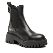 Botki damskie - Botki Badura 21801 Czarny - miniaturka - grafika 1