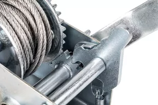 WYCIĄGARKA WCIĄGARKA RĘCZNA KORBOWA LINOWA 500 LBS 200kg FALON-TECH - Wciągarki - miniaturka - grafika 6