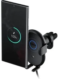 iOttie Uchwyt samochodowy z ładowaniem indukcyjnym do kratki wentylacyjnej Auto Sense 2 Wireless Qi 15W, czarny - Uchwyty samochodowe do telefonów - miniaturka - grafika 1