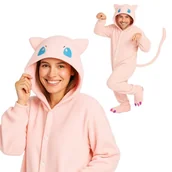 Stroje karnawałowe - Piżama Onesie Kigurumi Kostium Przebranie Pokemon Mew S: 145 - 155cm - miniaturka - grafika 1