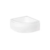 Brodziki prysznicowe - Brodzik do kabiny prysznicowej wysoki Dafne 90 x 90 cm Schedpol - miniaturka - grafika 1