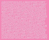 Pasmanteria - Litery samoprzylepne z połyskiem, różowe, 1 cm - miniaturka - grafika 1