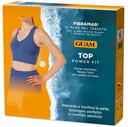 Guam Power Fit Top ujędrniająco-modelujący S/M w kolorze niebieskim - Balsamy i kremy do ciała - miniaturka - grafika 2