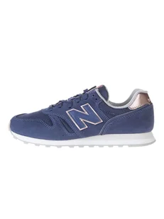 New Balance Skórzane sneakersy w kolorze granatowym - Trampki damskie - miniaturka - grafika 1