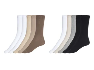 LIVERGY® Skarpety prążkowane męskie z bawełną organiczną, 5 par - Skarpetki męskie LIVERGY® Skarpety prążkowane męskie z bawełną organiczną, 5 par - Skarpetki męskie - miniaturka - grafika 1