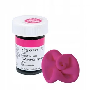 Wilton Barwnik W Żelu - Rose - Różany - 28G - Dodatki do ciast w proszku - miniaturka - grafika 1