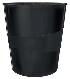 Leitz Kosz na śmieci 15L WOW, czarny 52781095 - Kosze na śmieci - miniaturka - grafika 1