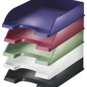 Akcesoria na biurko - Leitz PÓŁKA NA DOKUMENTY STYLE BIAŁY 52540004 - miniaturka - grafika 1