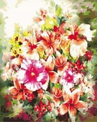 Malowanie po numerach - Prosto z ogrodu - Malowanie po numerach 50x40 cm - miniaturka - grafika 1