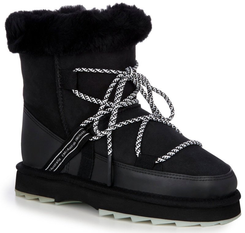 Buty damskie Emu Australia śniegowce ocieplane zimowe Blurred W12641-39