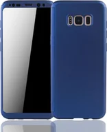 Etui i futerały do telefonów - Etui na telefon komórkowy Pokrowiec ochronny na Samsung Galaxy S8 Plus Pełne etui Ochrona wyświetlacza 360 Niebieski - miniaturka - grafika 1